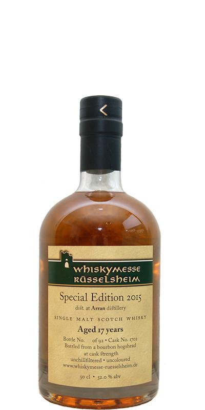 Arran 17-year-old WmR Special Edition 2015