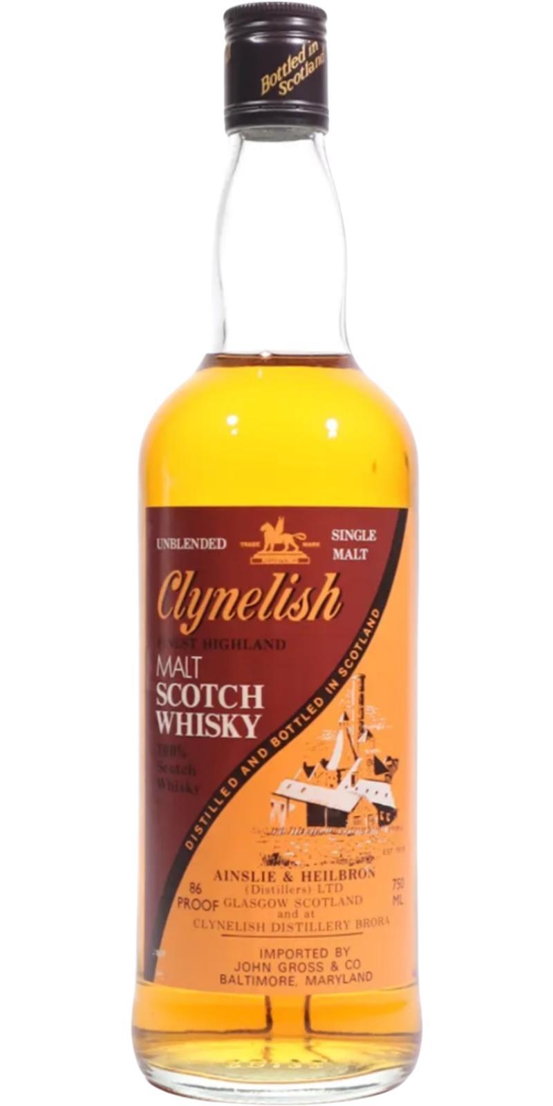 Clynelish 12-year-old Ainslie & Heilbron