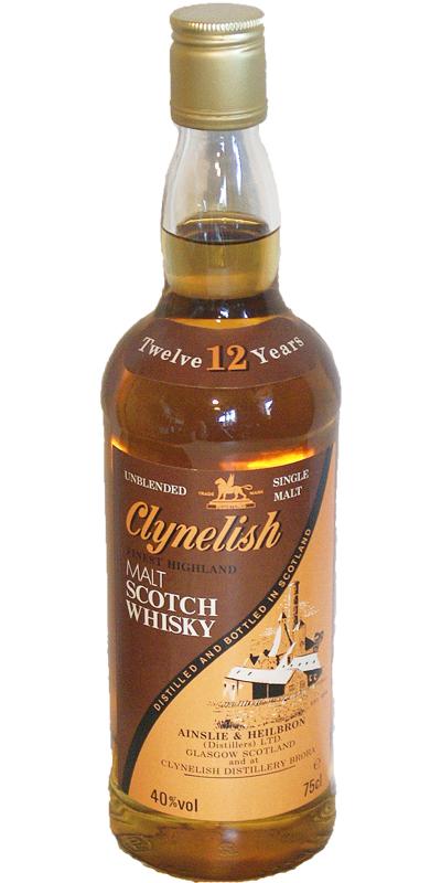 Clynelish 12-year-old Unblended Ainslie & Heilbron