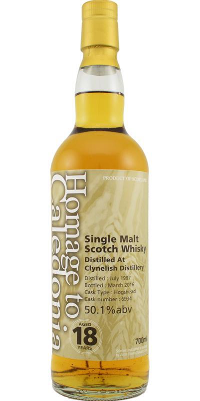 Clynelish 1997 Aco Homage to Caledonia