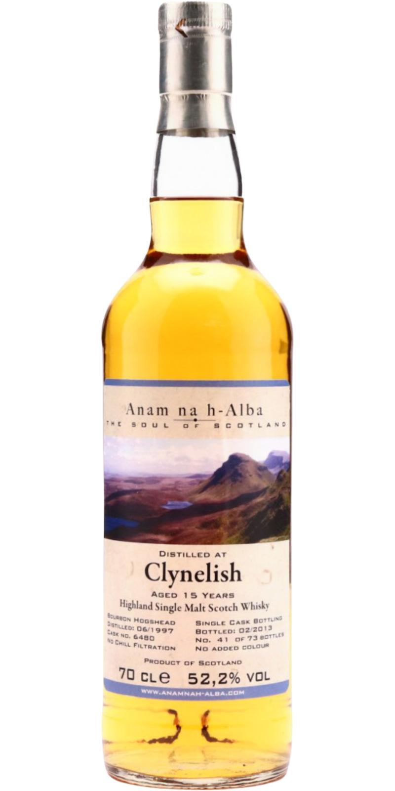 Clynelish 1997 ANHA The Soul of Scotland