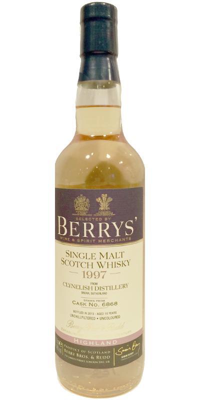 Clynelish 1997 BR Berrys'