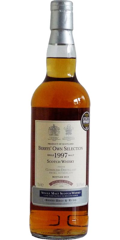 Clynelish 1997 BR Berrys' Own Selection