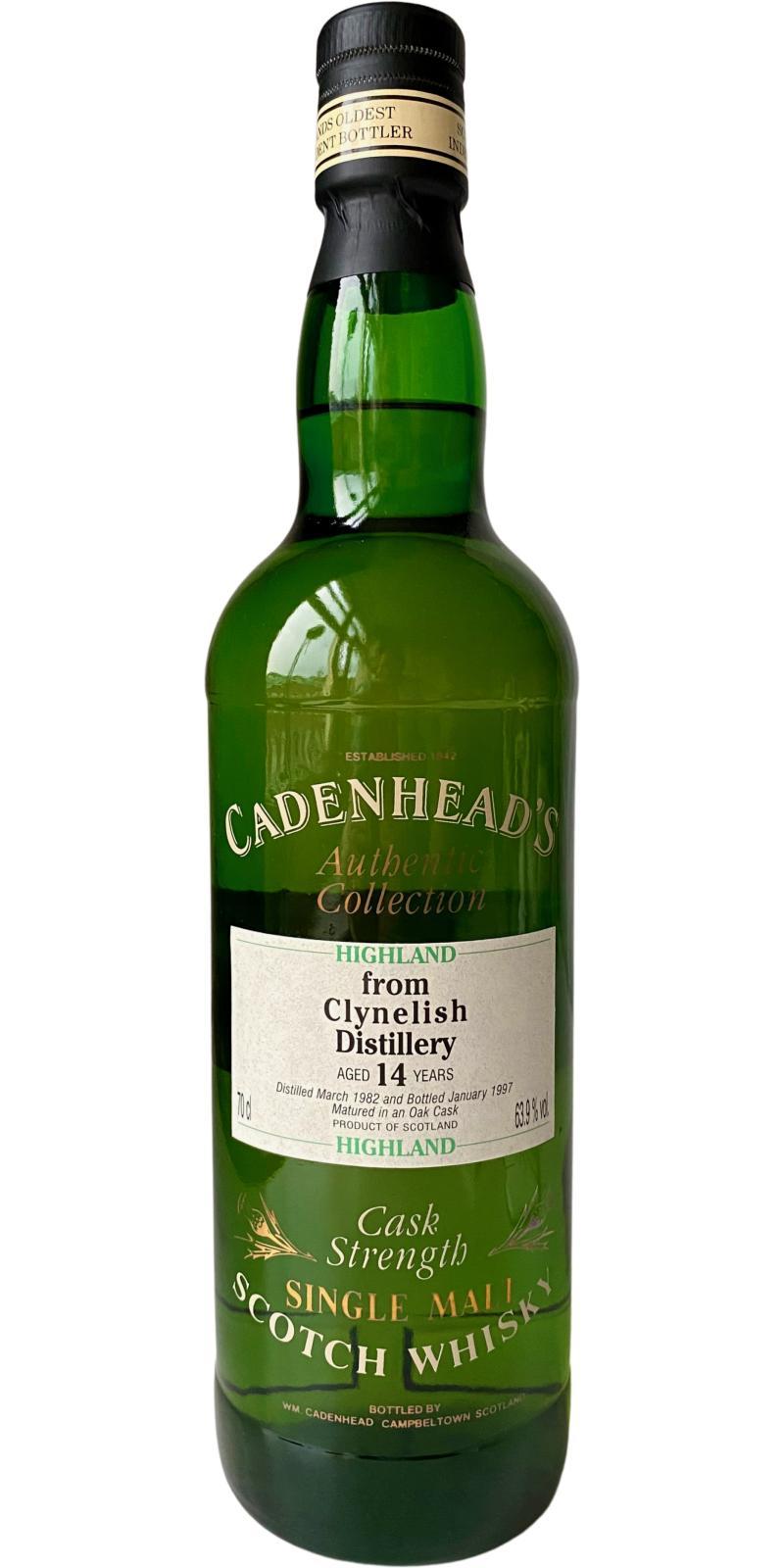 Clynelish 1982 CA Authentic Collection