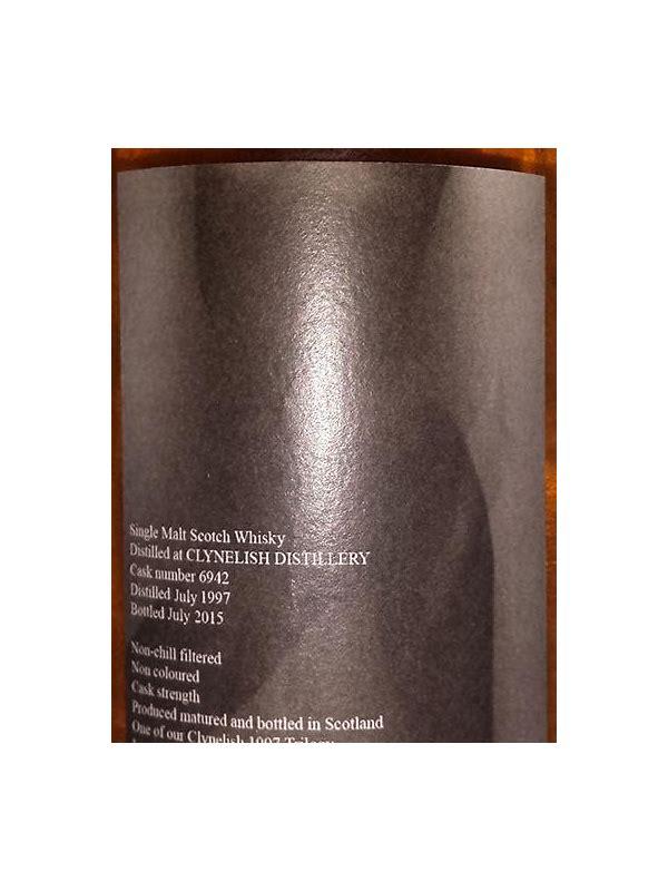 Clynelish 1997 cQs Trilogy