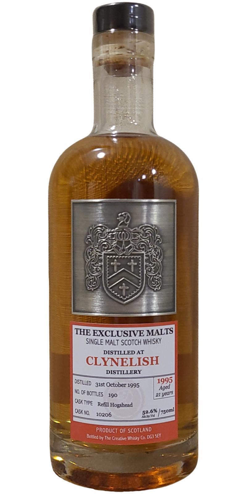 Clynelish 1995 CWC The Exclusive Malts