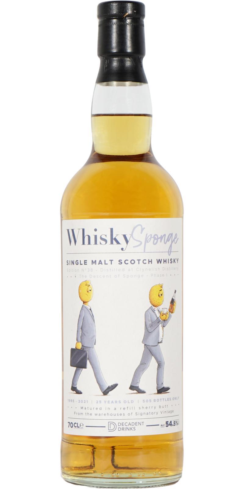 Clynelish 1995 DeDr Whisky Sponge