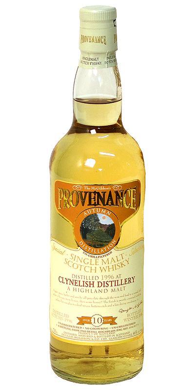 Clynelish 1996 McG McGibbon's Provenance