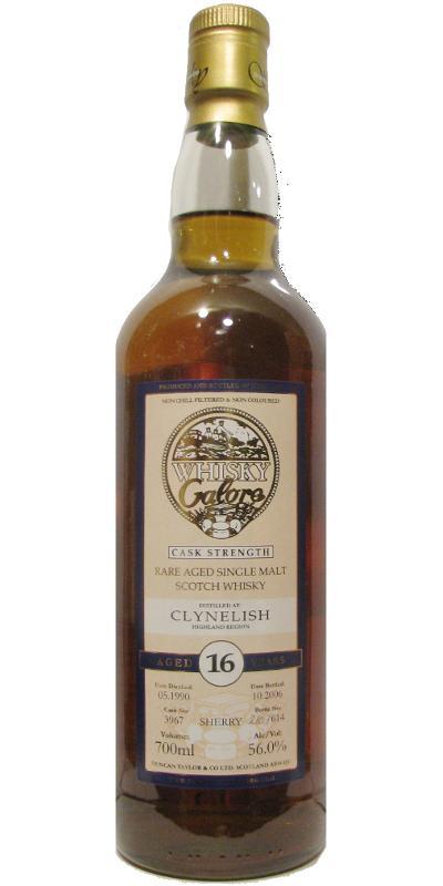 Clynelish 1990 DT Whisky Galore-Aalborg Whisky Club