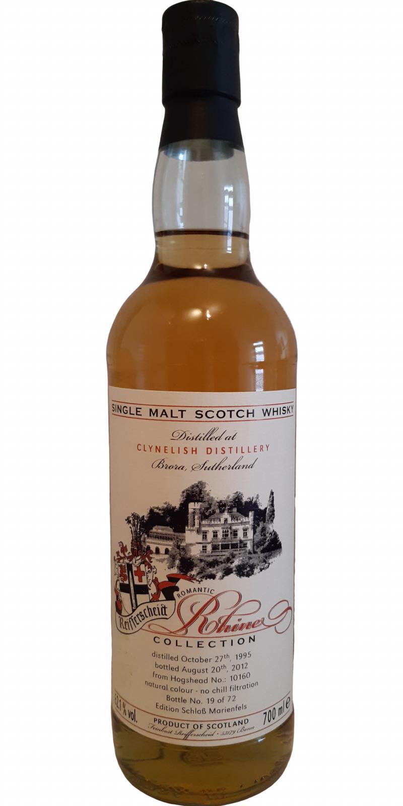 Clynelish 1995 FR Romantic Rhine Collection