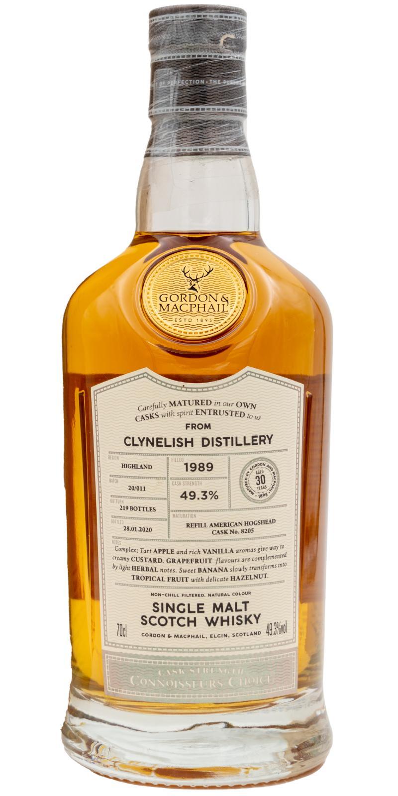 Clynelish 1989 GM Connoisseurs Choice - Cask Strength