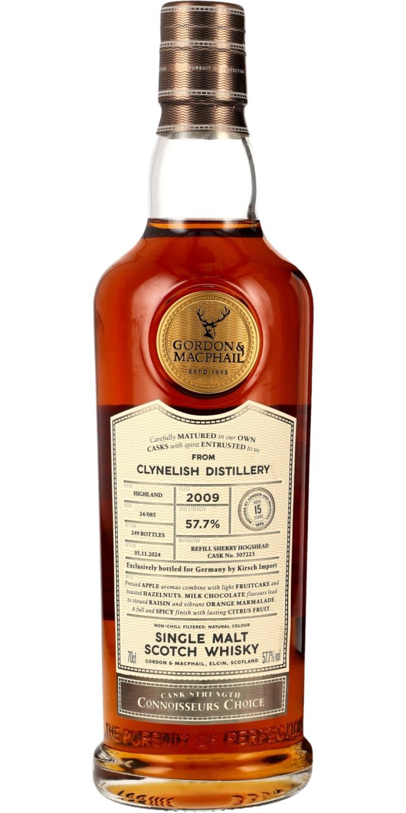 Clynelish 2009 GM Connoisseurs Choice - Cask Strength
