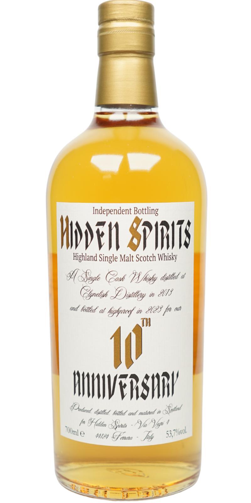 Clynelish 2013 HiSp 10th Anniversary