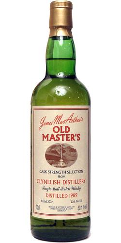 Clynelish 1989 JM Old Master's - Cask Strength Selection