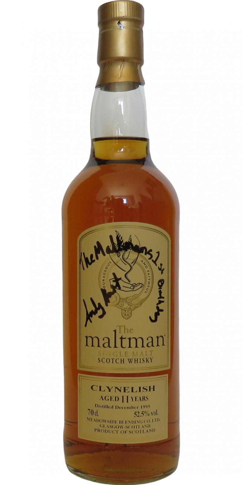 Clynelish 1995 MBl The Maltman