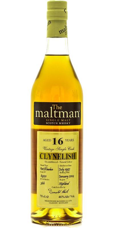 Clynelish 1997 MBl The Maltman