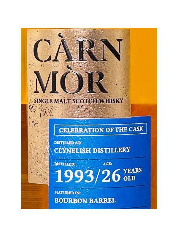 Clynelish 1993 MSWD Càrn Mòr Celebration of the Cask