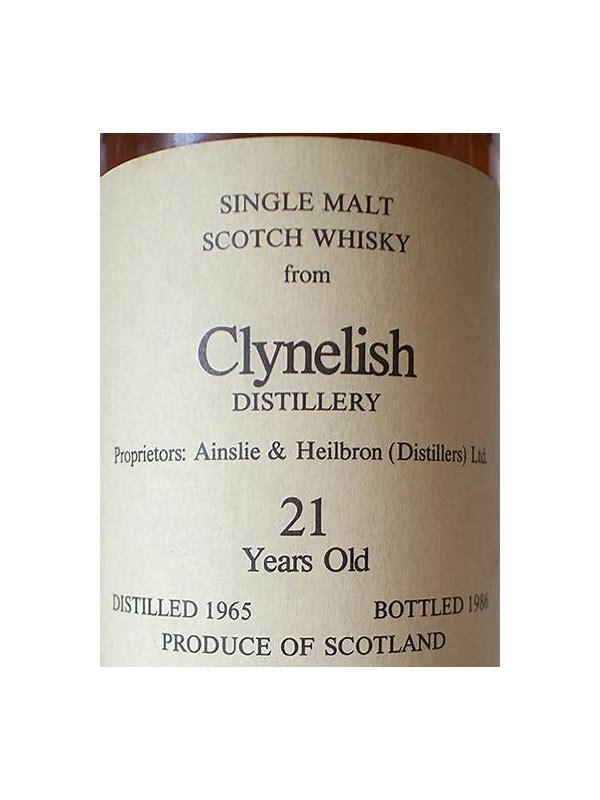 Clynelish 1965 RWD