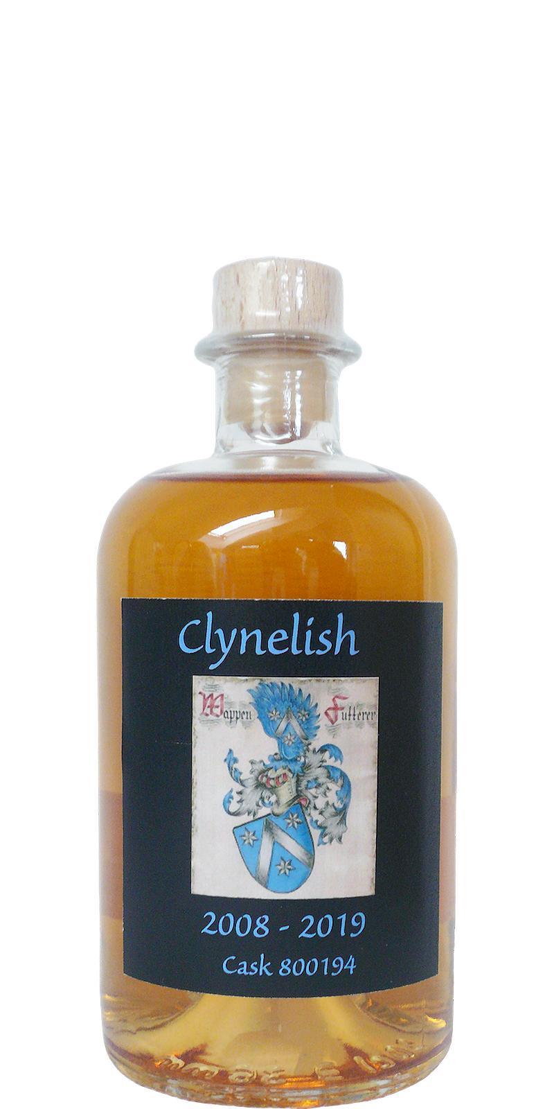 Clynelish 2008 RF Wappen Futterer