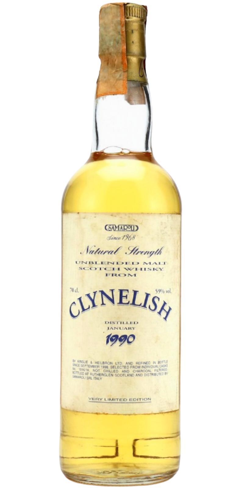 Clynelish 1990 Sa Natural Strength