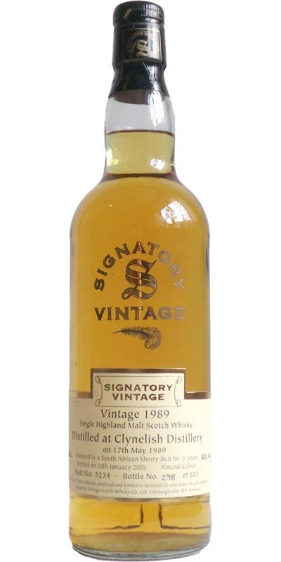 Clynelish 1989 SV Vintage Collection