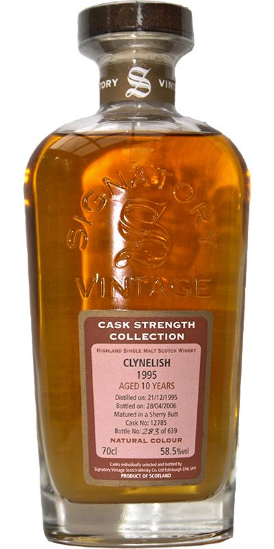 Clynelish 1995 SV Cask Strength Collection