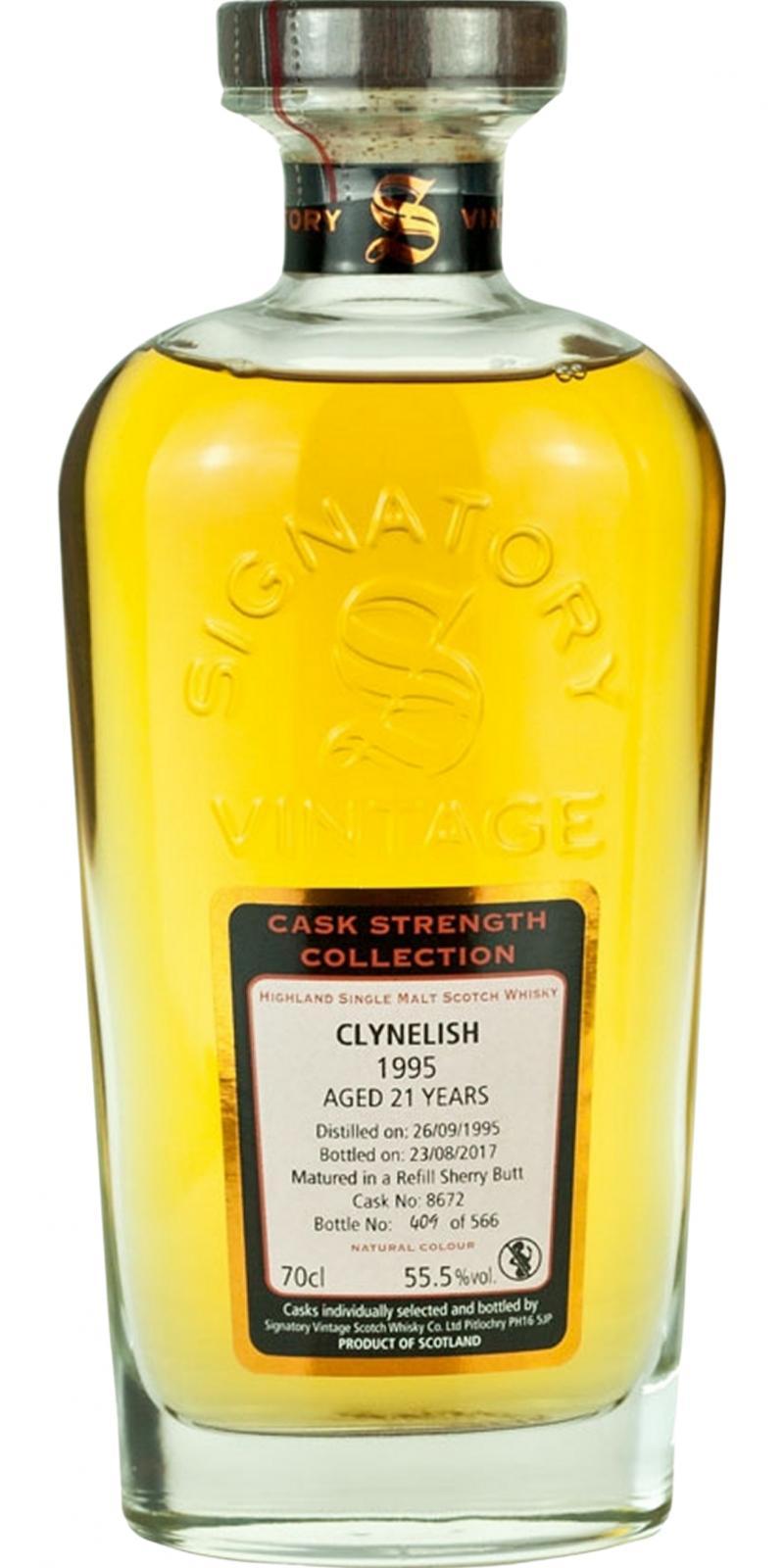 Clynelish 1995 SV Cask Strength Collection