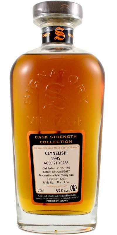 Clynelish 1995 SV Cask Strength Collection