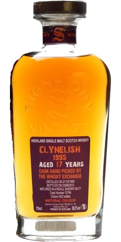 Clynelish 1995 SV Cask Strength Collection
