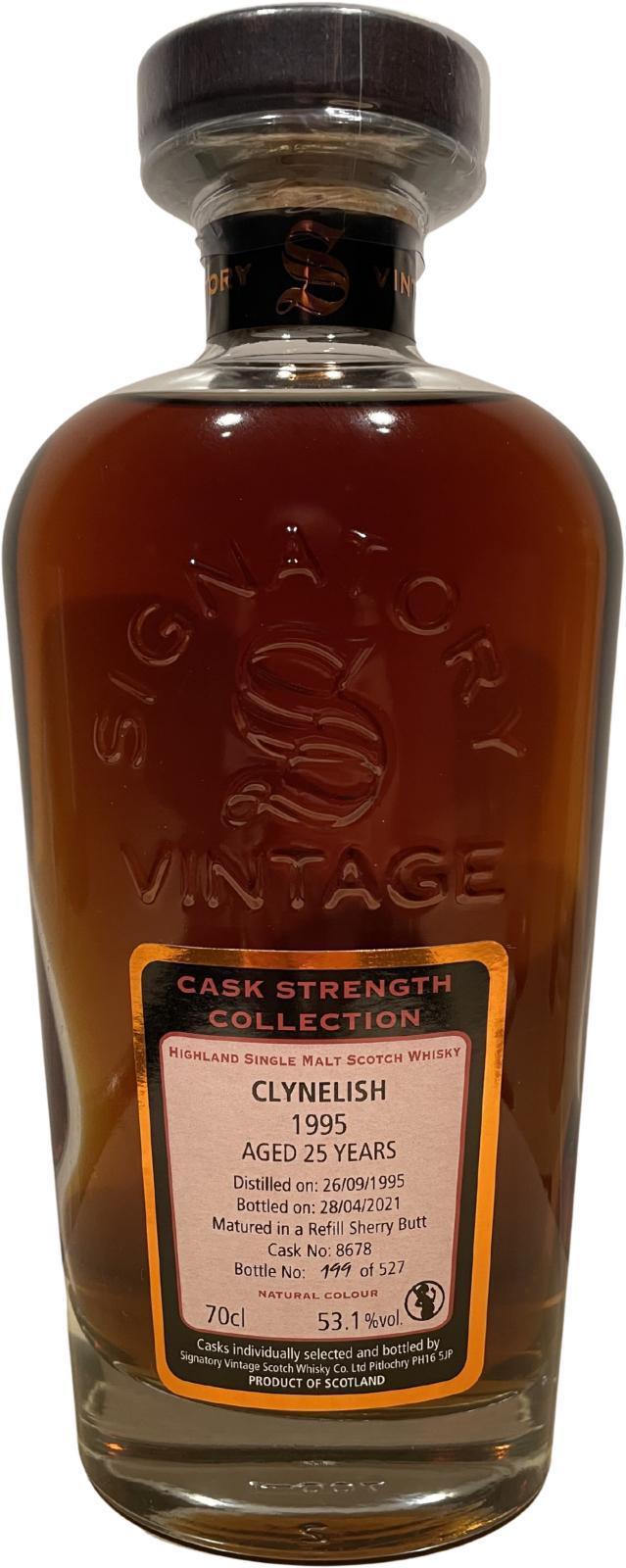 Clynelish 1995 SV Cask Strength Collection