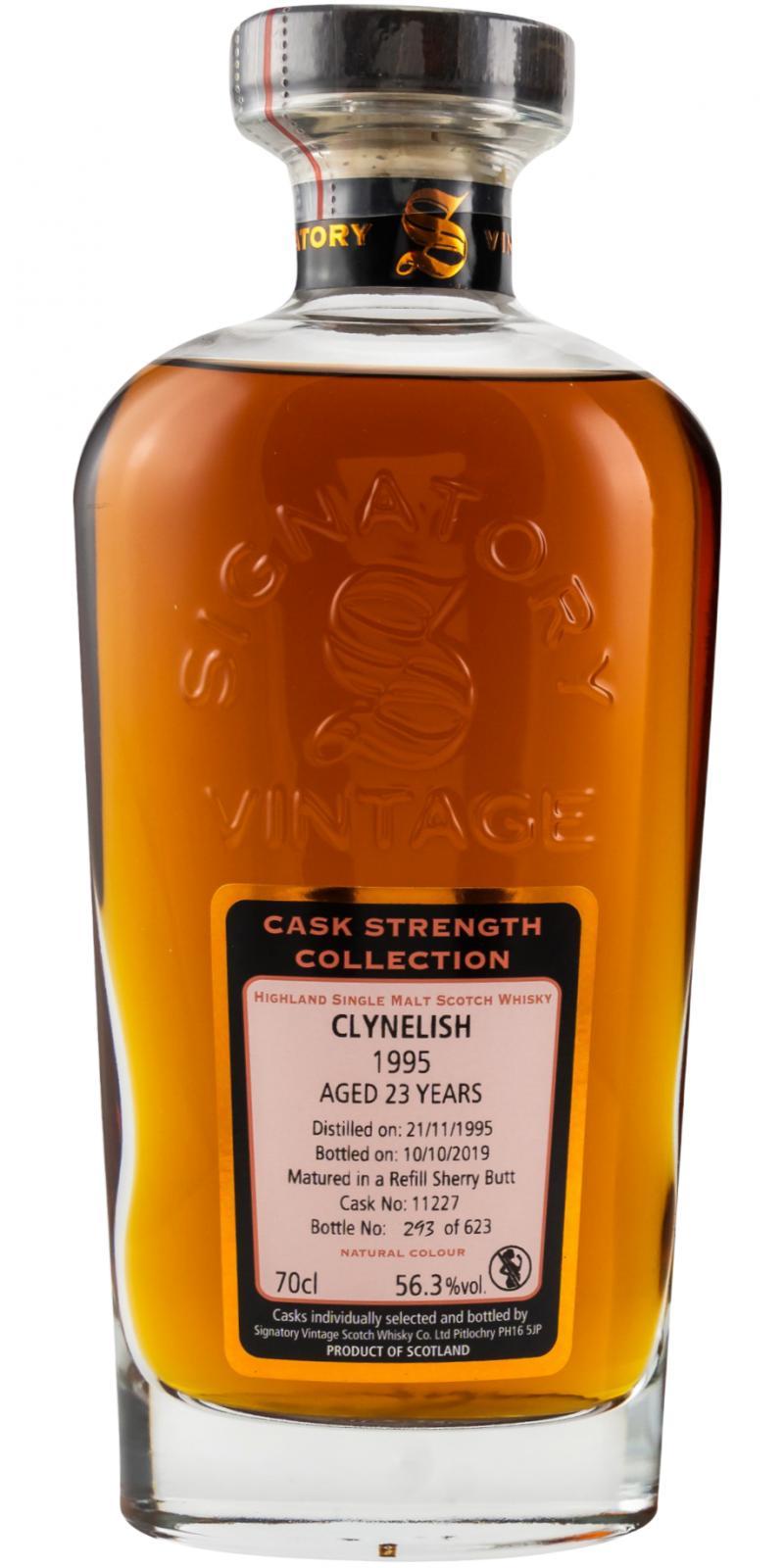 Clynelish 1995 SV Cask Strength Collection