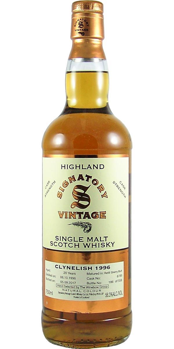 Clynelish 1996 SV Vintage Collection - Cask Strength