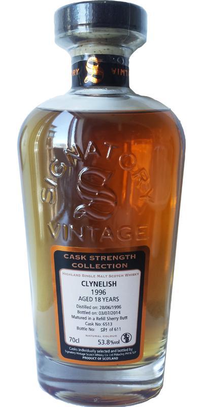 Clynelish 1996 SV Cask Strength Collection