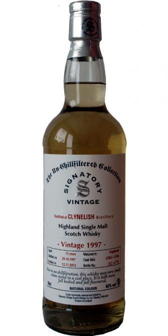 Clynelish 1997 SV The Un-Chillfiltered Collection