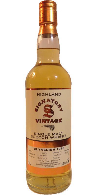 Clynelish 1998 SV Vintage Collection