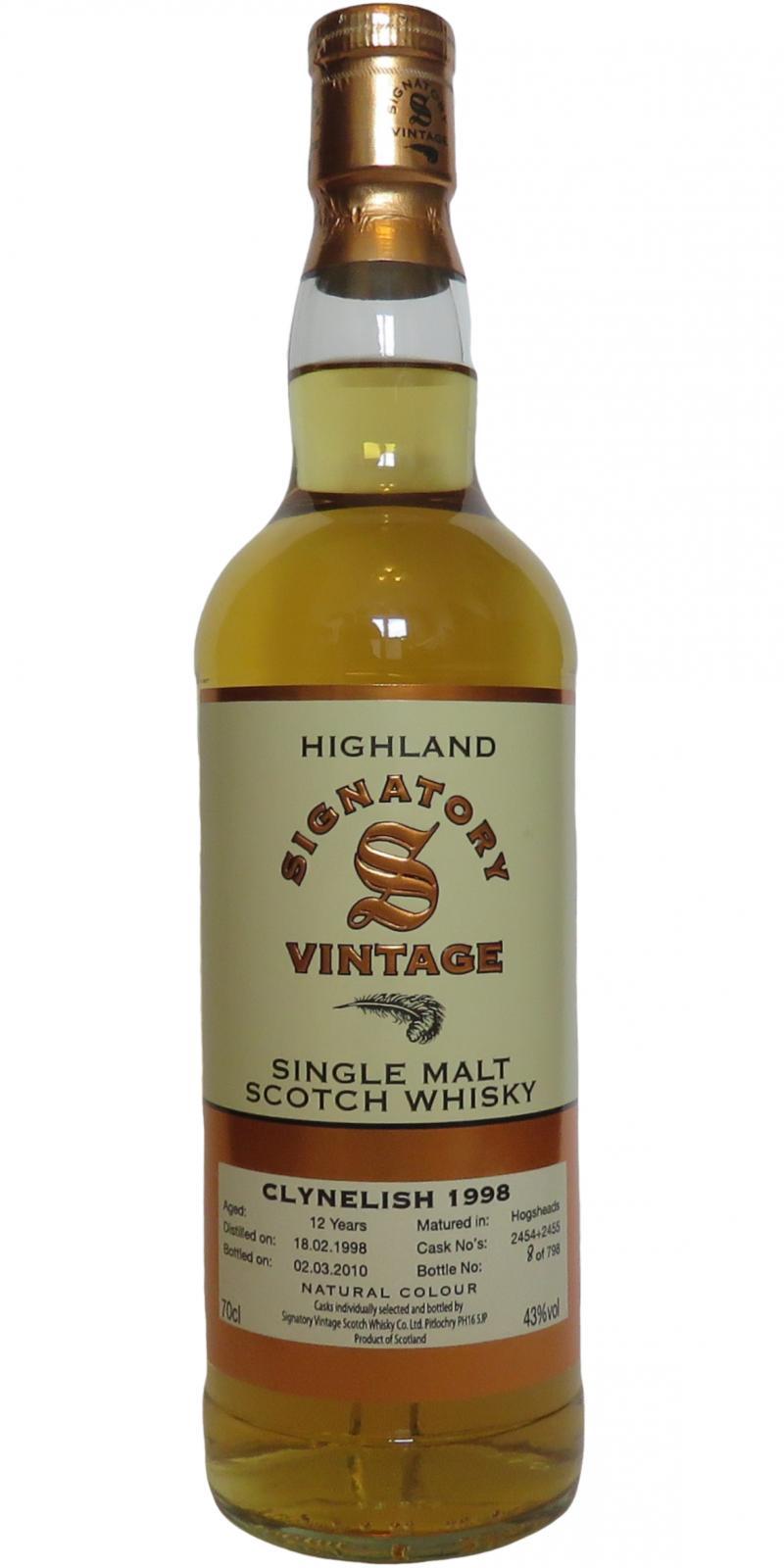 Clynelish 1998 SV Vintage Collection