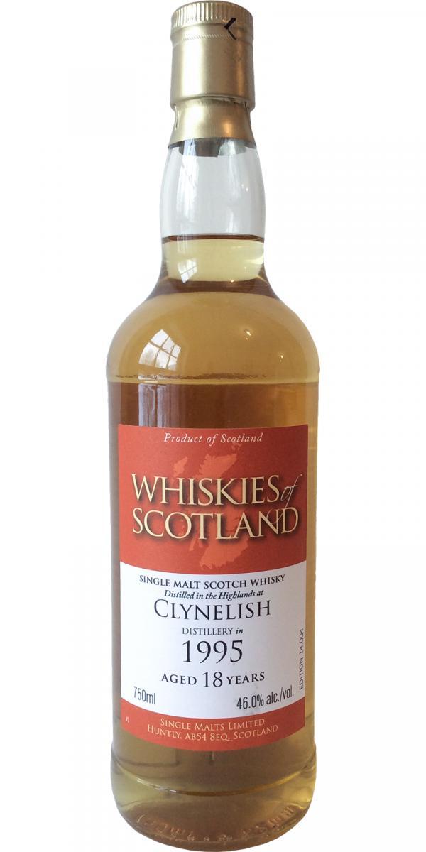 Clynelish 1995 SMD Whiskies of Scotland