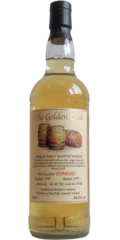 Clynelish 1997 HMcD The Golden Cask