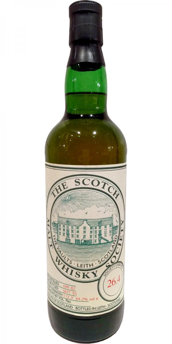 Clynelish 1982 SMWS 26.4 Woodsmoke and tarry tea
