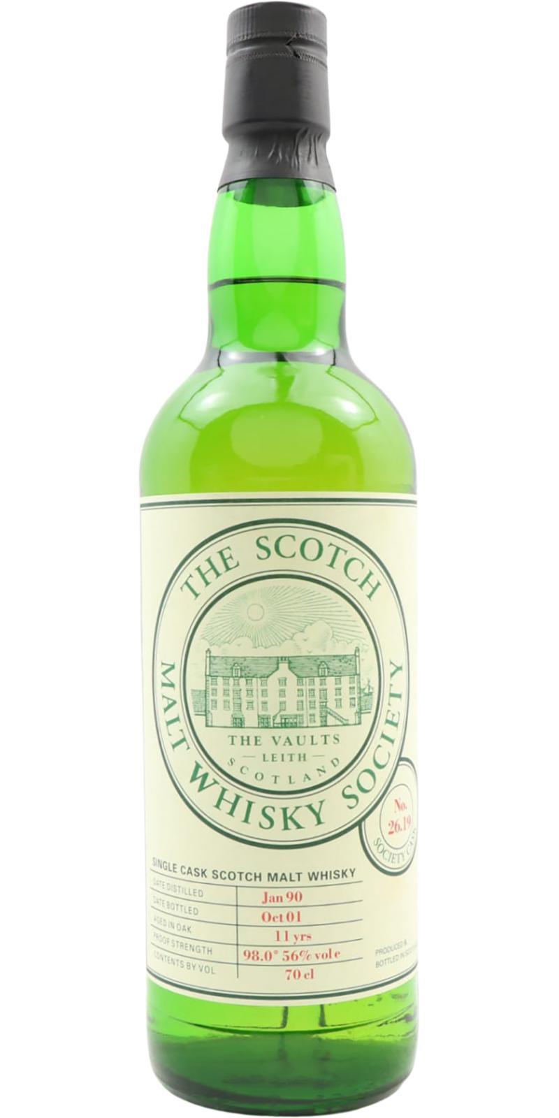 Clynelish 1990 SMWS 26.19