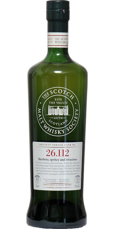 Clynelish 2004 SMWS 26.112 Sherbety, spritzy and vivacious