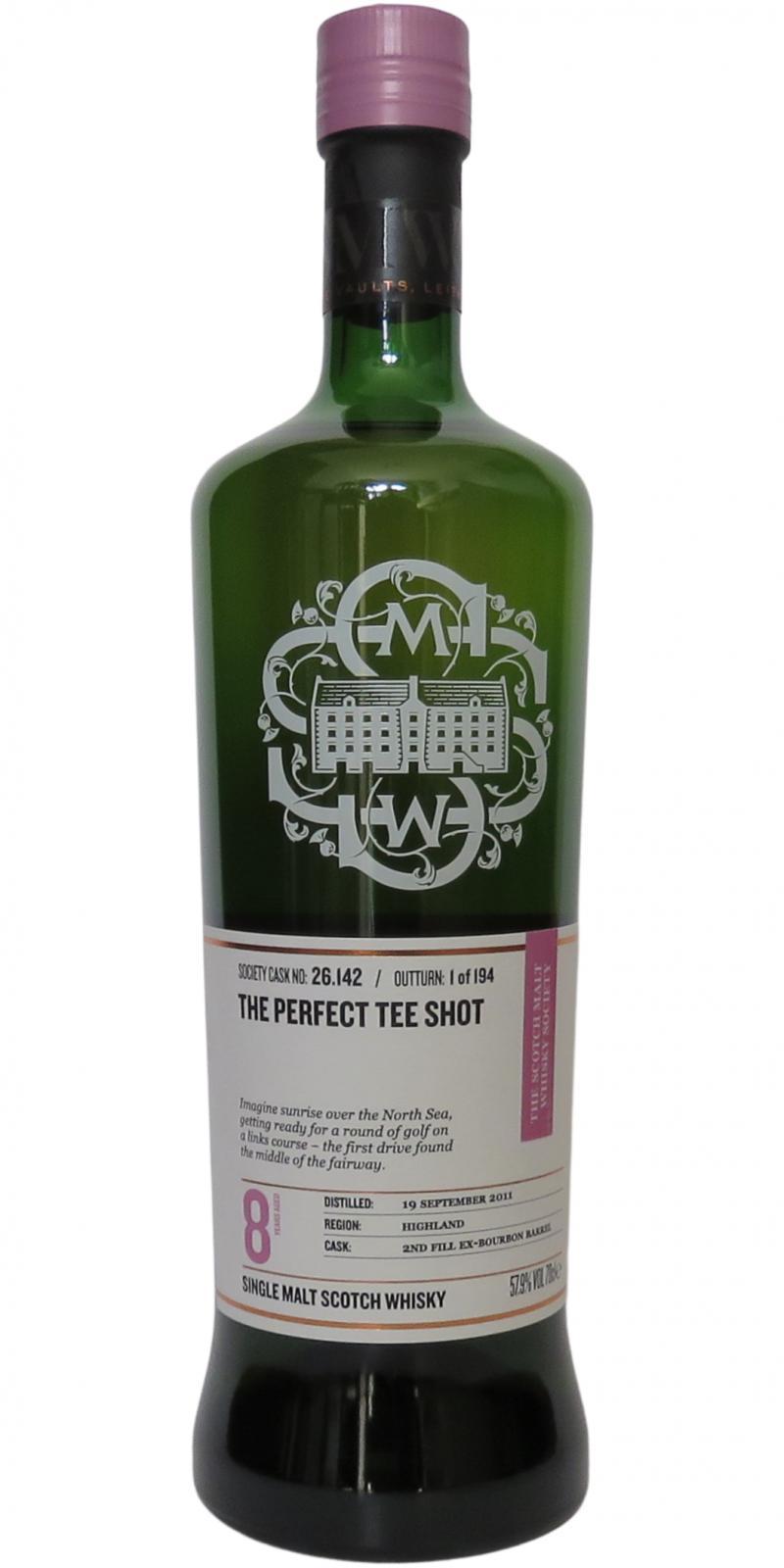 Clynelish 2011 SMWS 26.142 The perfect tee shot