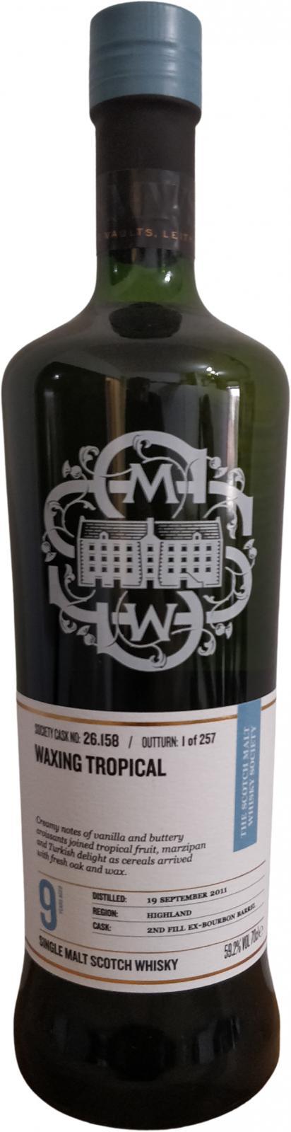 Clynelish 2011 SMWS 26.158 Waxing tropical