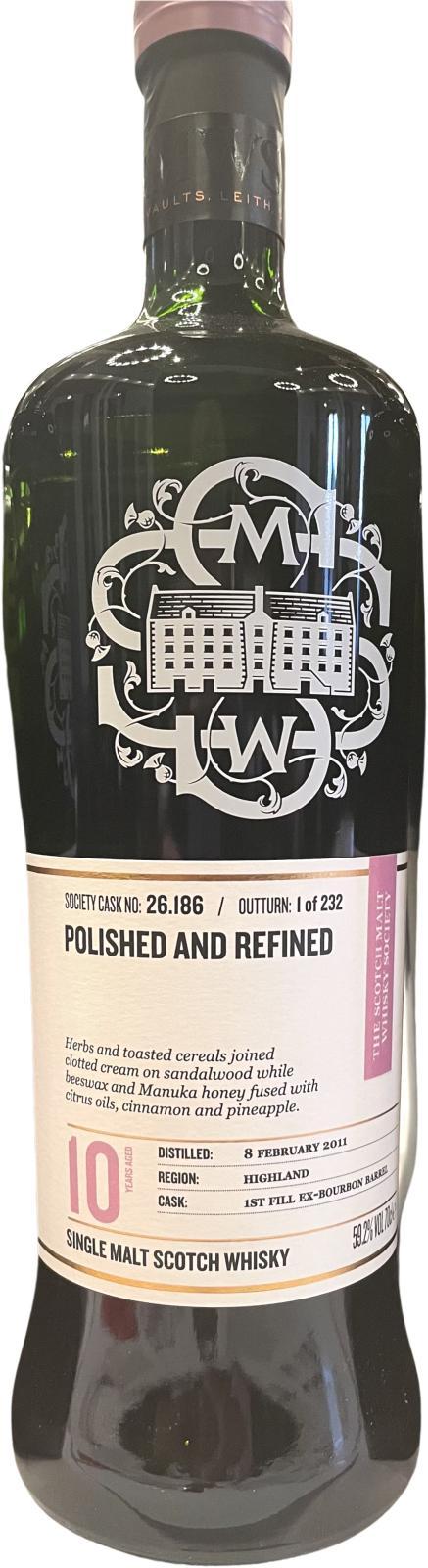 Clynelish 2011 SMWS 26.186 Polished and refined