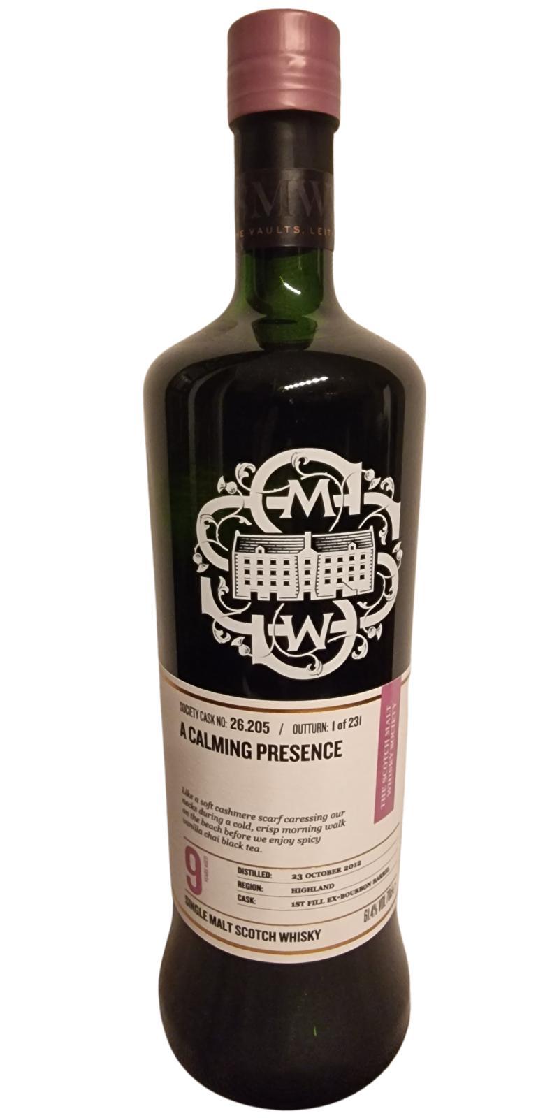 Clynelish 2012 SMWS 26.205 A calming presence