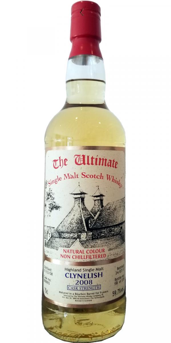 Clynelish 2008 vW The Ultimate - Cask Strength
