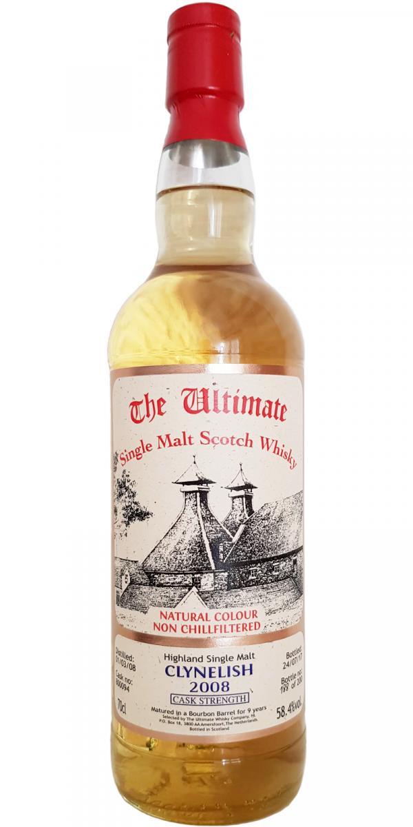 Clynelish 2008 vW The Ultimate - Cask Strength
