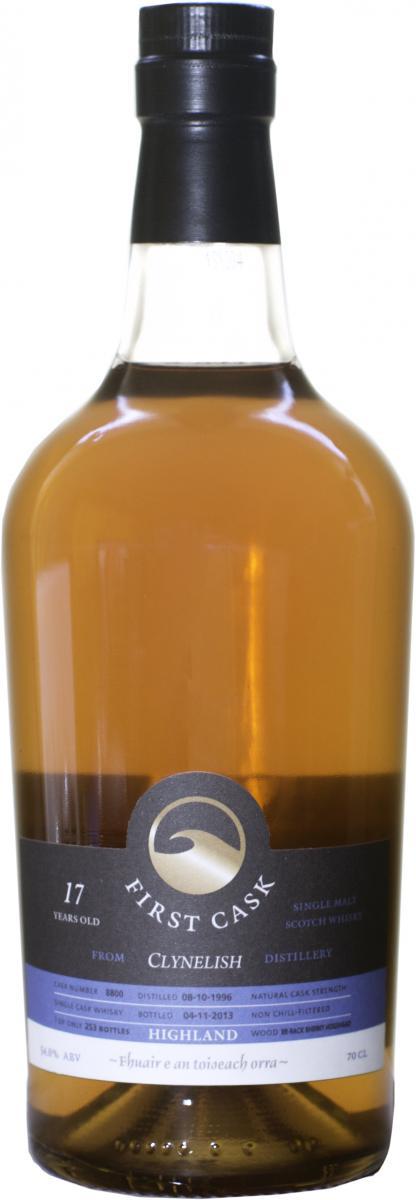 Clynelish 1996 WIN First Cask