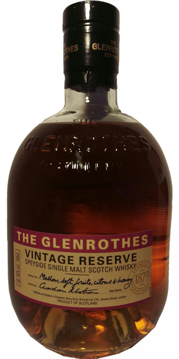 Glenrothes 12-year-old Vintage Reserve