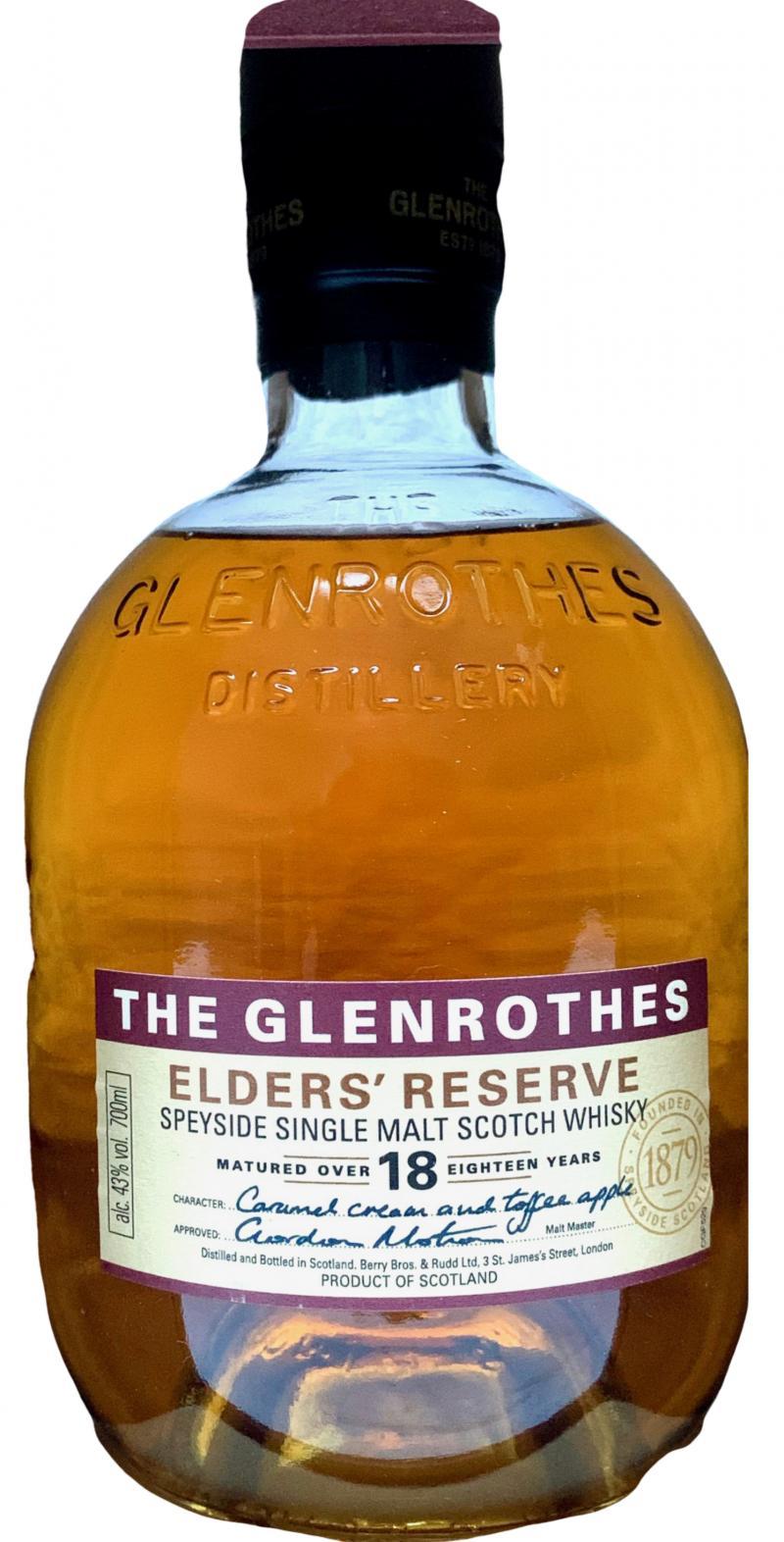 Glenrothes 18-year-old Elders' Reserve